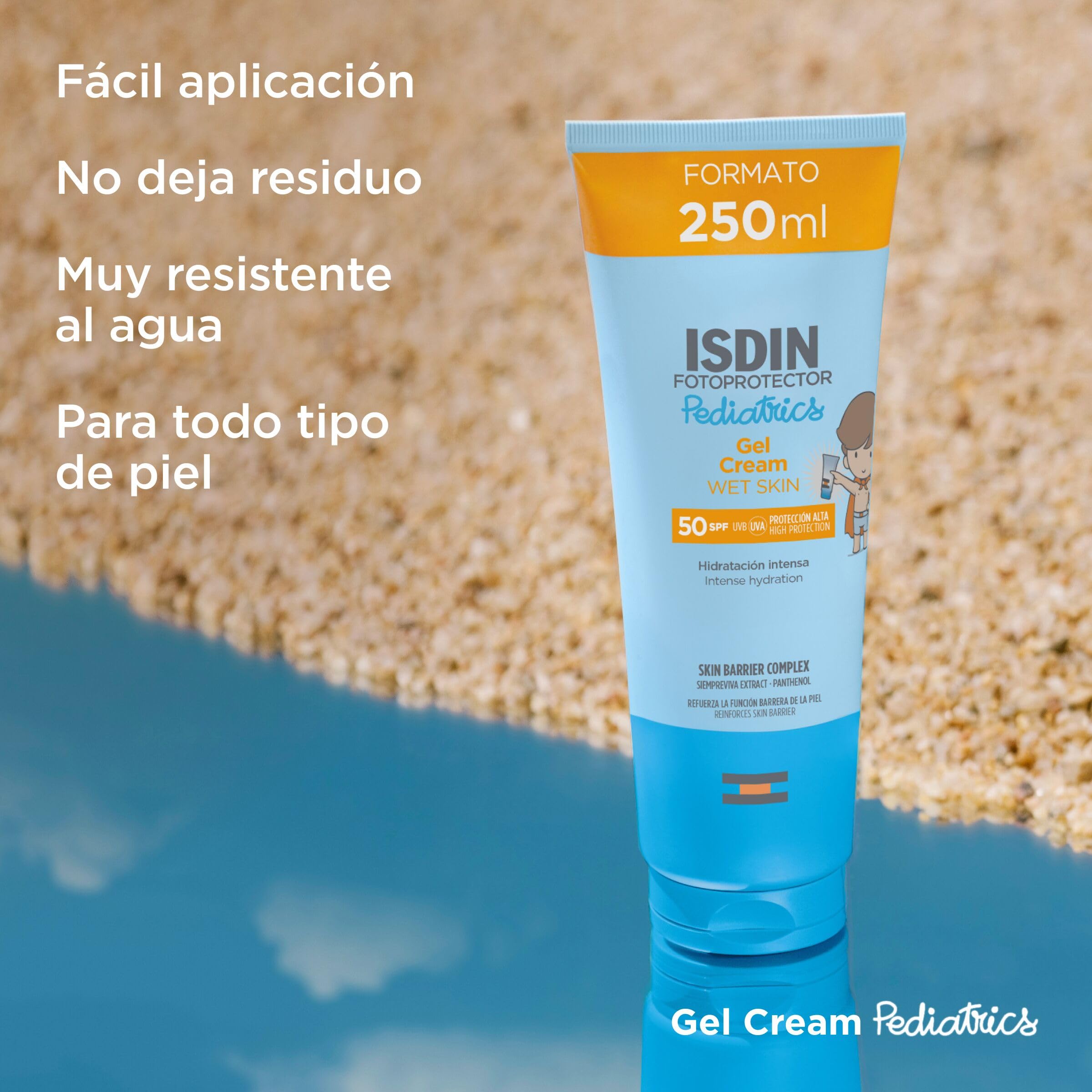isdin-fotoprotector-gel-cream-wet-skin-pediatrics-spf-50-250-ml image 6