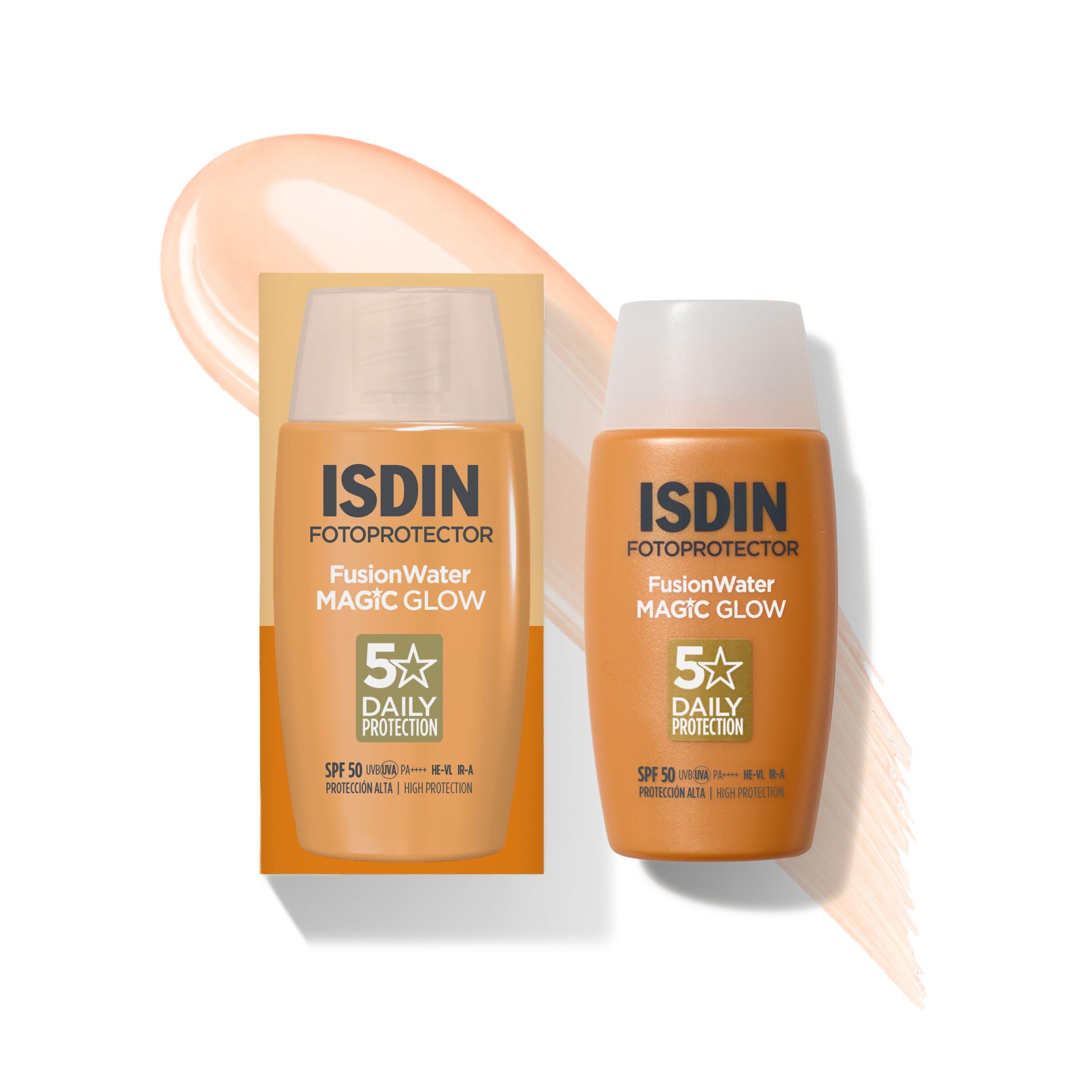 isdin-fusion-water-magic-glow-spf-50-protector-solar-facial-con-efecto-glow-50-m image 1