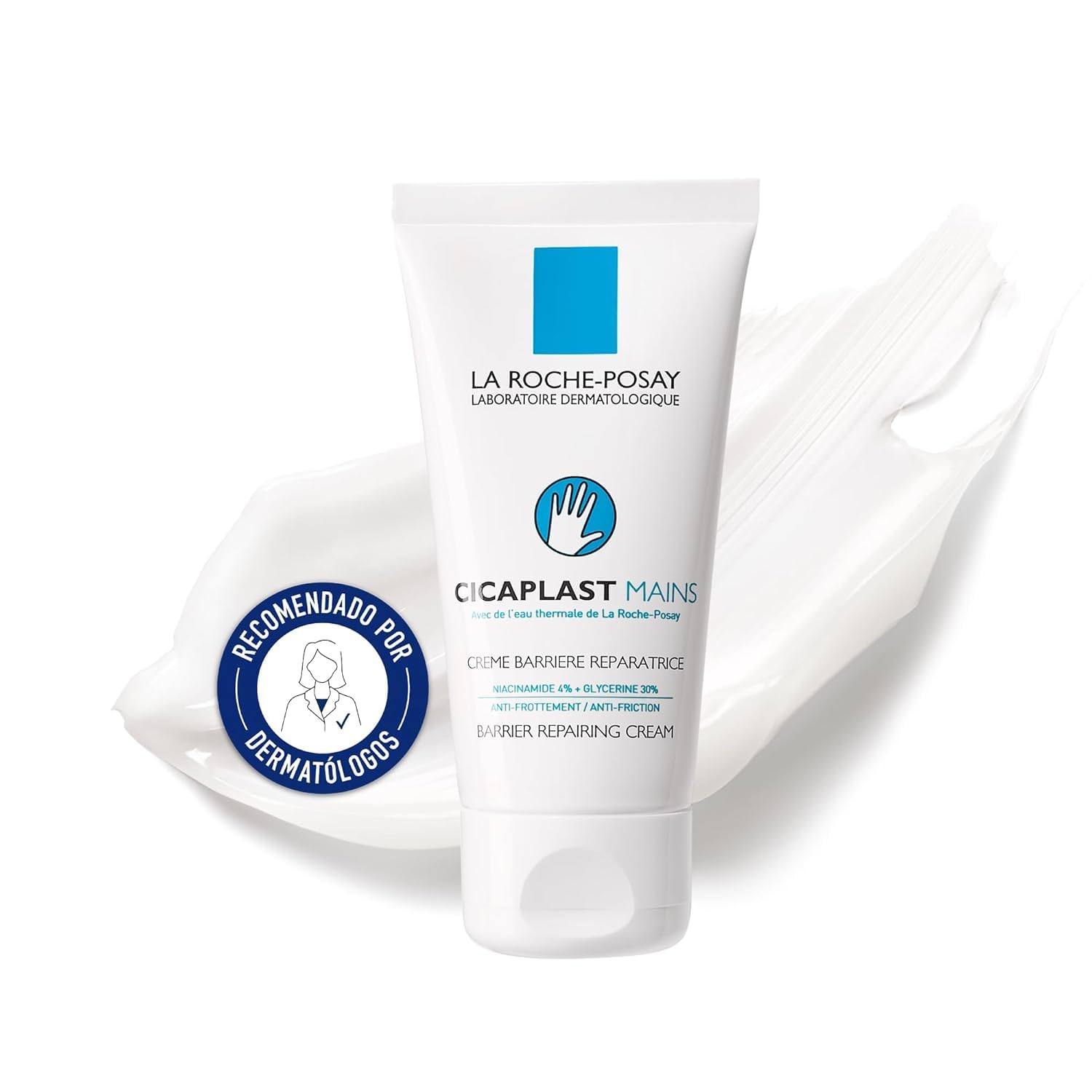 la-roche-posay-cicaplast-manos-crema-reparadora-cicatrizante-con-niacinamida-y-g image 1