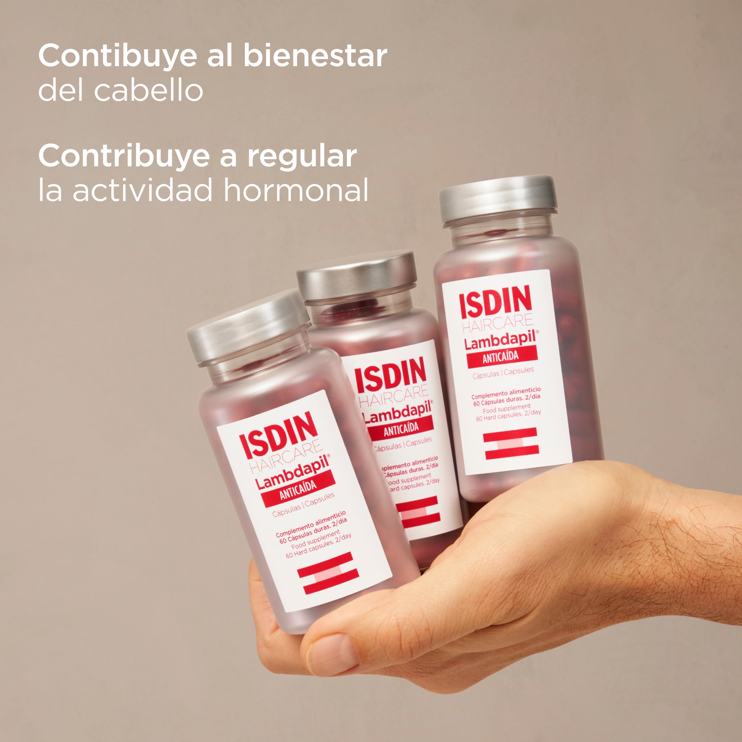 isdin-lambdapil-180-c-psulas-antica-da-del-cabello-3-meses-con-vitaminas-mineral image 2