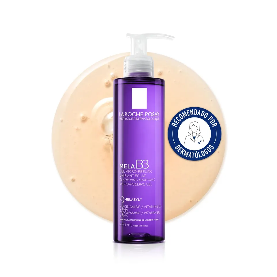la-roche-posay-mela-b3-gel-limpiador-purifica-y-reduce-manchas-con-melasyl-niaci image 1