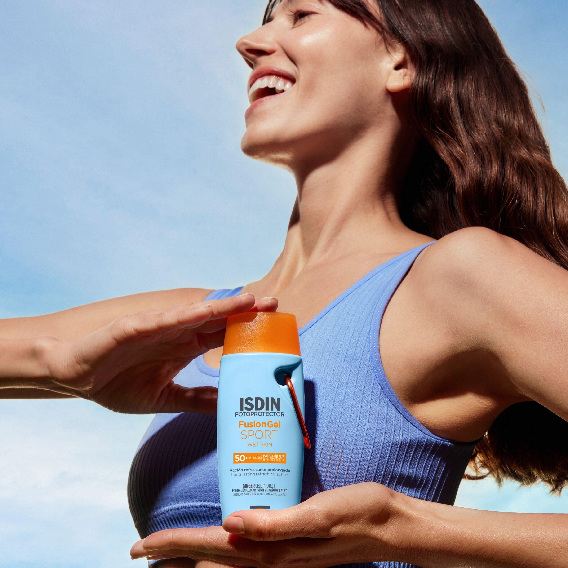 isdin-fusion-gel-sport-spf-50-protector-solar-transparente-para-deporte-100-ml image 2