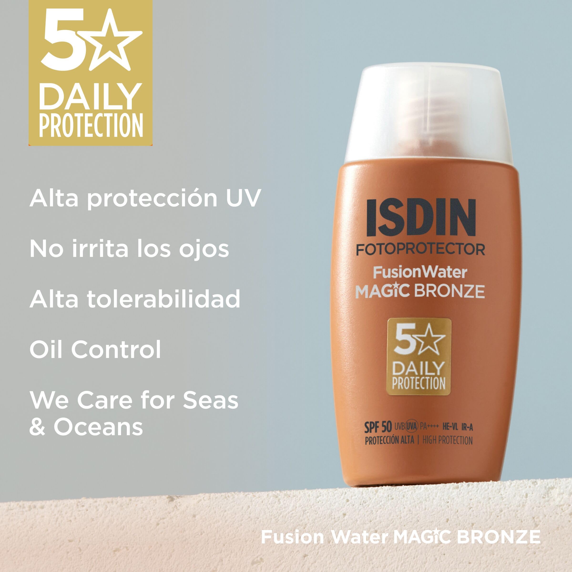 isdin-fotoprotector-fusion-water-magic-bronze-spf-50-protector-solar-facial-con- image 6