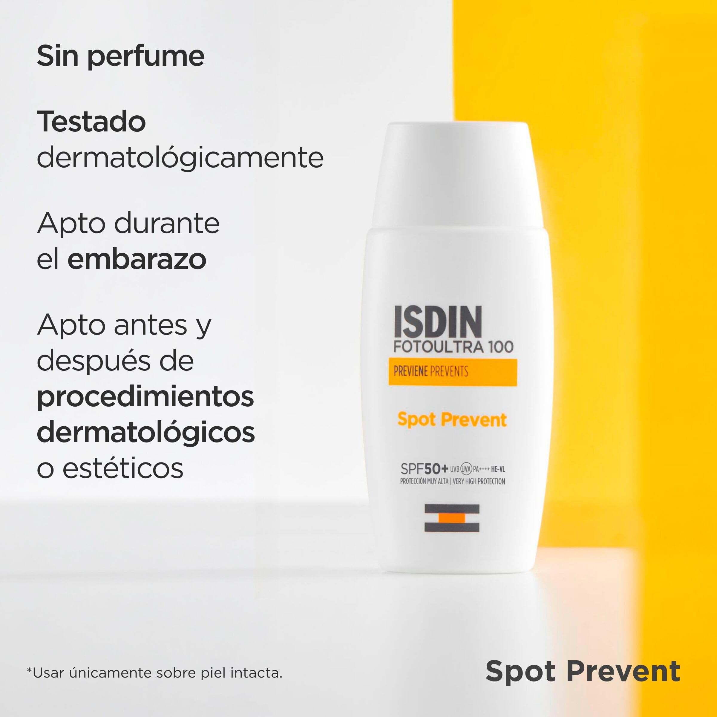 isdin-fotoultra-100-spot-prevent-spf-50-protector-solar-facial-50-ml image 6