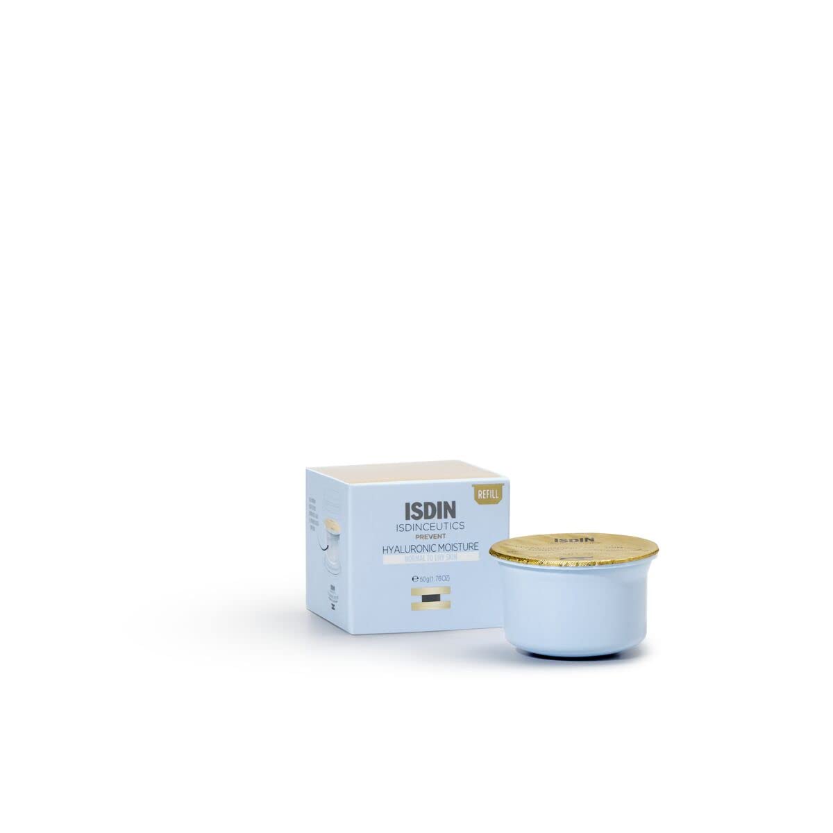 isdin-isdinceutics-eco-refill-hyaluronic-moisture-normal-to-dry-crema-facial-hid image 1