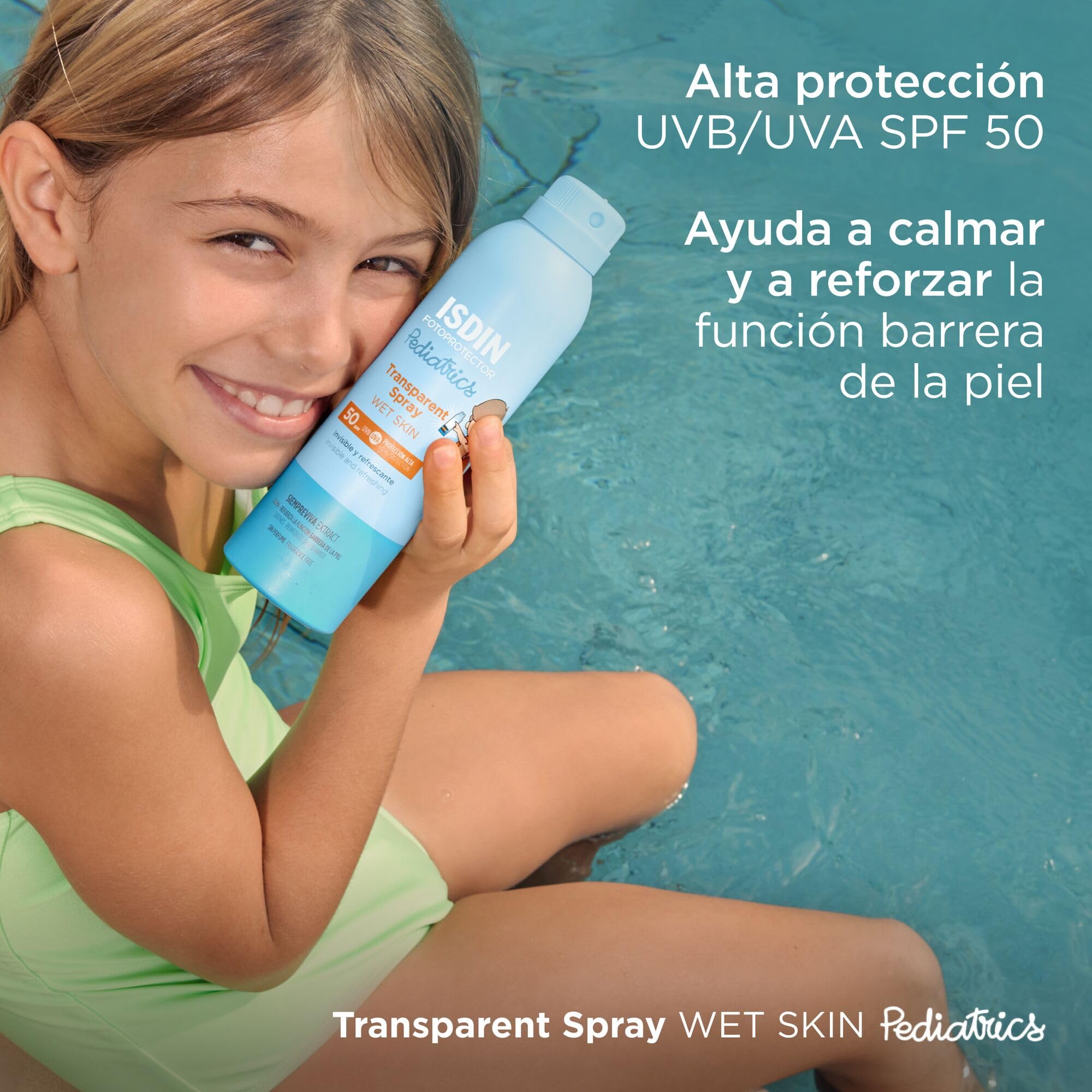 isdin-fotoprotector-pediatrics-transparent-spray-wet-skin-spf-50-250-ml image 4