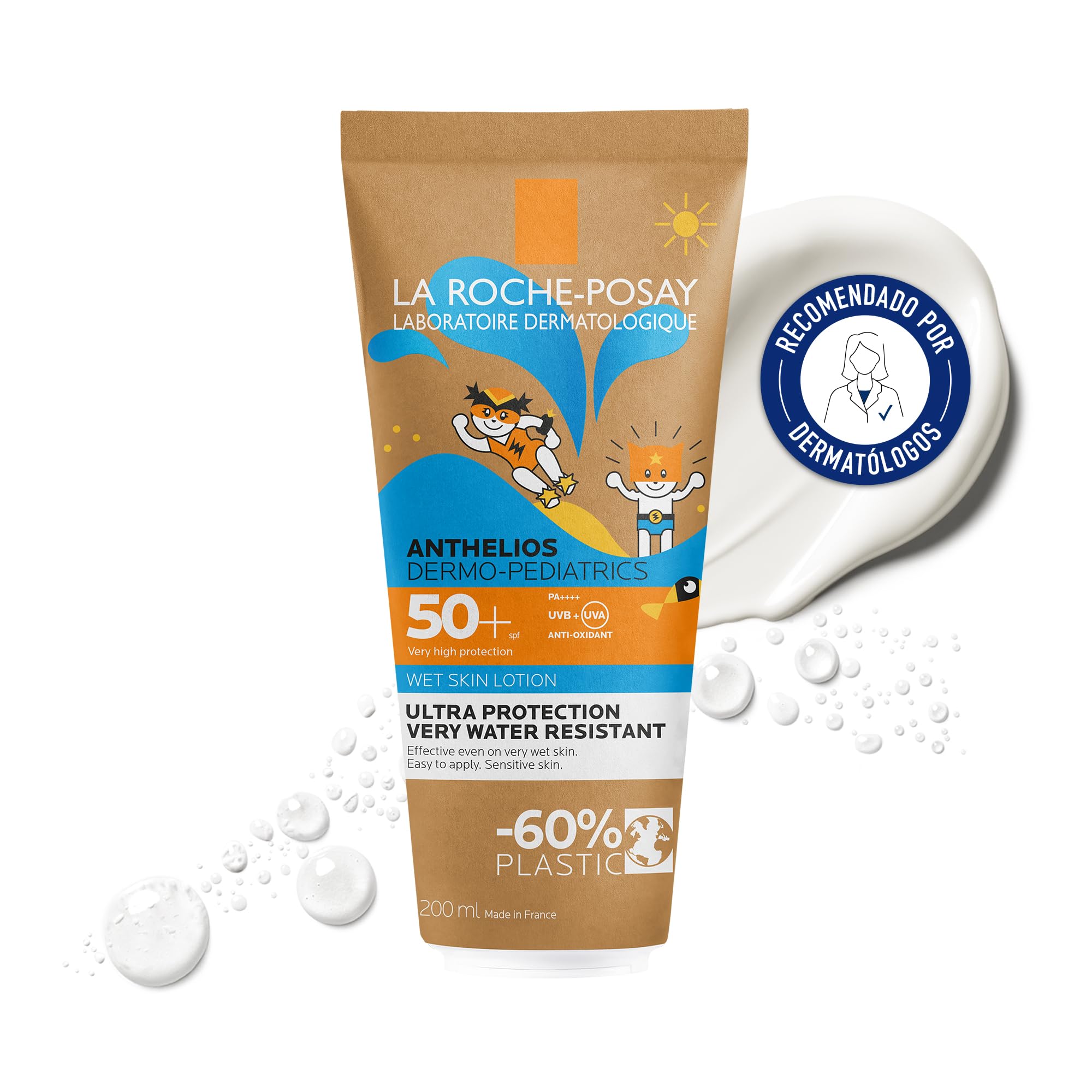 la-roche-posay-anthelios-dermo-pediatr-a-spf-50-leche-corporal-para-ni-os-200-ml image 1